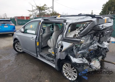 2013 Toyota Sienna Xle V6 8 Passenger из США, поврежденный, VIN 5TDYK3DC4DS395158